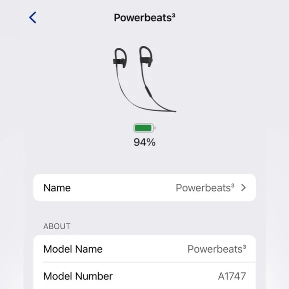 Gently used - Black Powerbeats3 (Beats by Dr Dre) - Picture 6 of 7